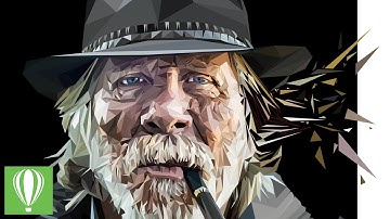 TUTORIAL LOWPOLY CORELDRAW X7 | Fast Coloring