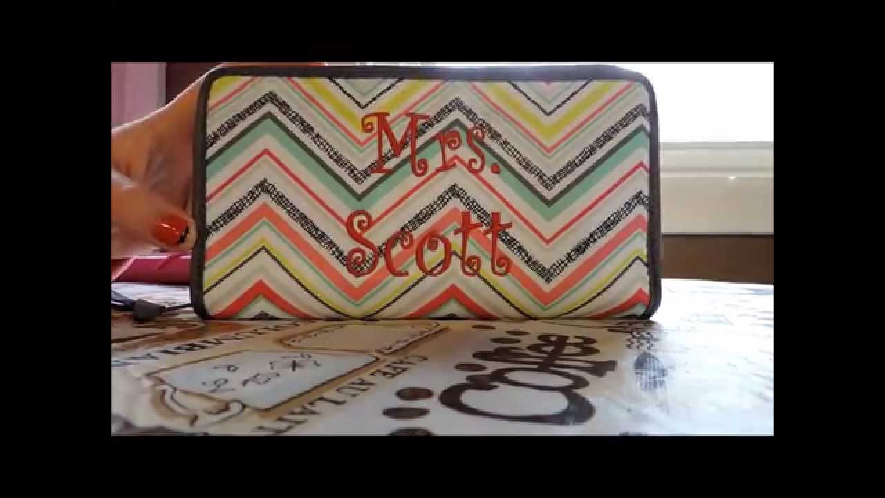 How I use my Thirty One coupon organizer - YouTube