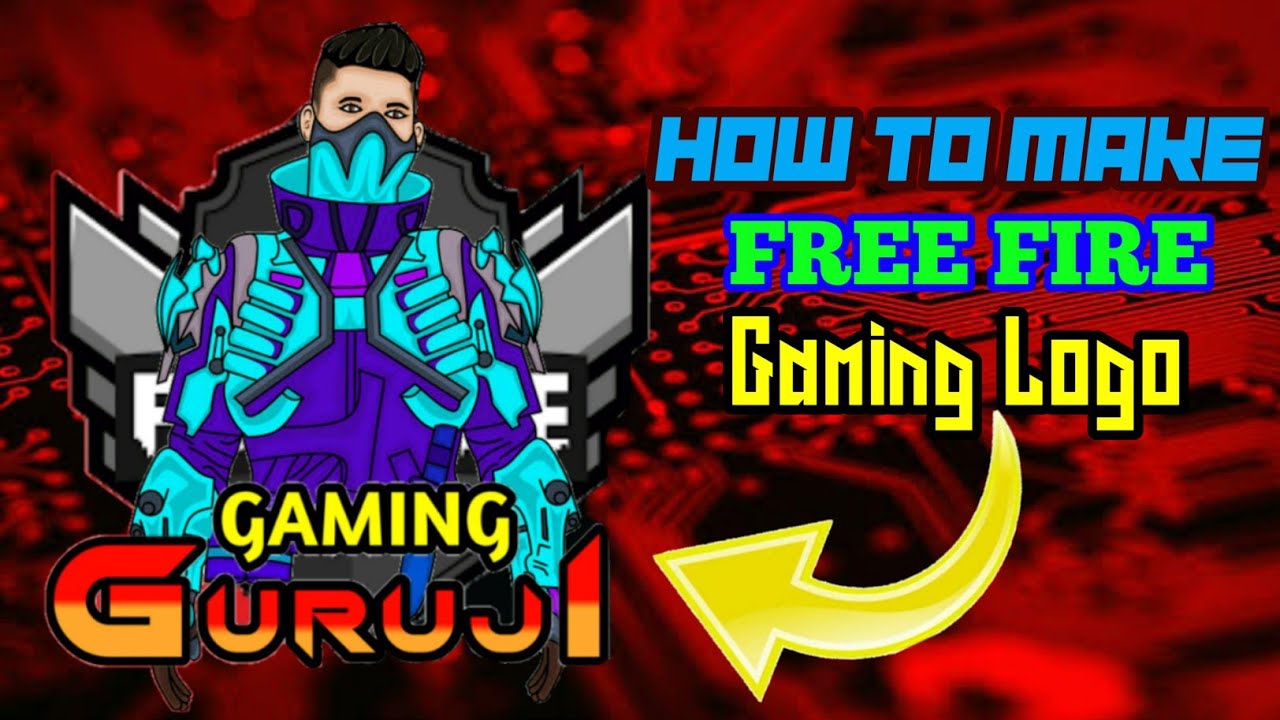 how to make free fire gaming logo for youtube channel | how to ...
