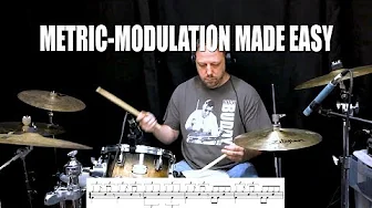 3 against 4 Metric Modulation Made Easy