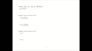 2.7 - Limits at Infinity - Example 6