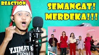 MERDEKA!!! BETRAND PETO ft SARWENDAH, MARIA CALISTA, ALENA WU - INDONESIA JAYA | REACTION