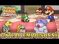 Raction partenaire gteau empoisonn   paper mario  la porte millnaire