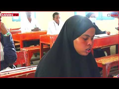 Arday tiradadoodu dhan tahay 2020 Ayaa Maanta U Fadhiistay Imtixaanaadka Shahaadiga  ee Gabiley.
