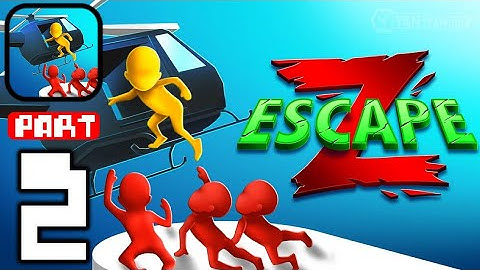 Z Escape - Gameplay Walkthrough Part 2 Eliminate all Enemies (iOS,Android)