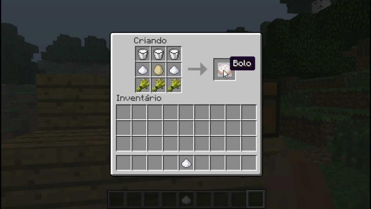 Minecraft Tutorial] Como fazer Bolo 