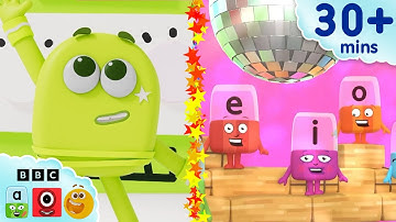 Back to School Song Playlist 🌞 | Learn to Read, Count, & Colours | @Blocks-Universe