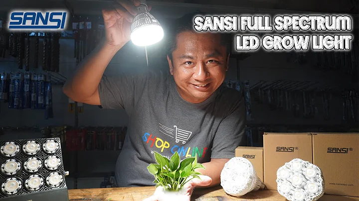 Product Review | Sansi Full Spectrum LED Grow Light | Ideal for indoor planting, gardening & farming