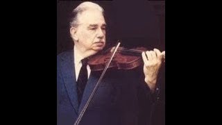 Oscar Shumsky plays Bach Partita No. 1, BWV 1002 - Live, 1958