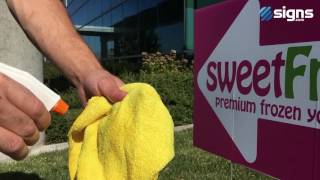 Yard Signs Maintenance & Care