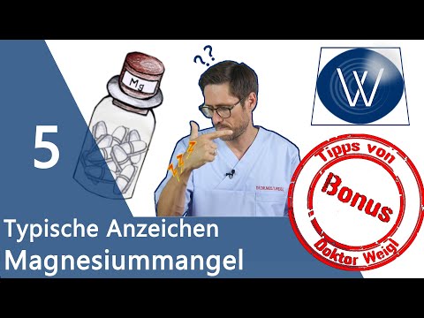 Video: 3 Möglichkeiten, um festzustellen, ob Sie zu wenig Magnesium haben