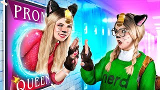 Nerd to Popular Transformation Meowth! How to Become Popular! Pokémon In Real Life!