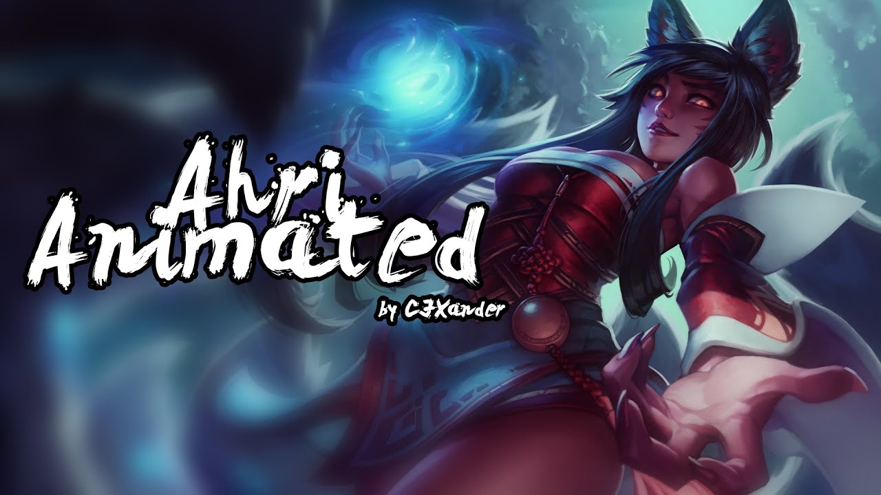 Ahri Animated Wallpaper Euw Boards League Of Legends