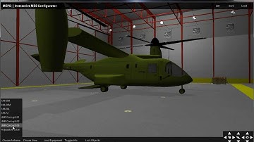 MEPD 3D Aircraft Configuration (HD 720p)