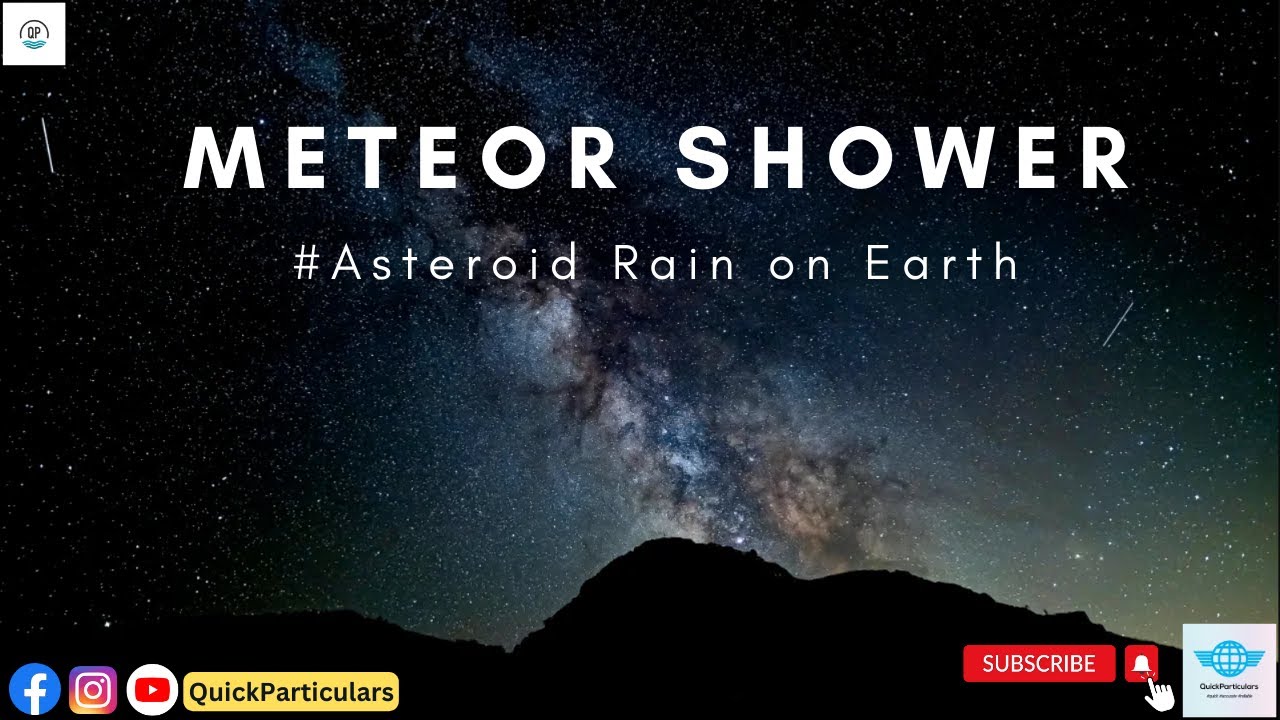 Meteor Shower: Asteroids falling from sky , Unveiling the Mysteries of ...