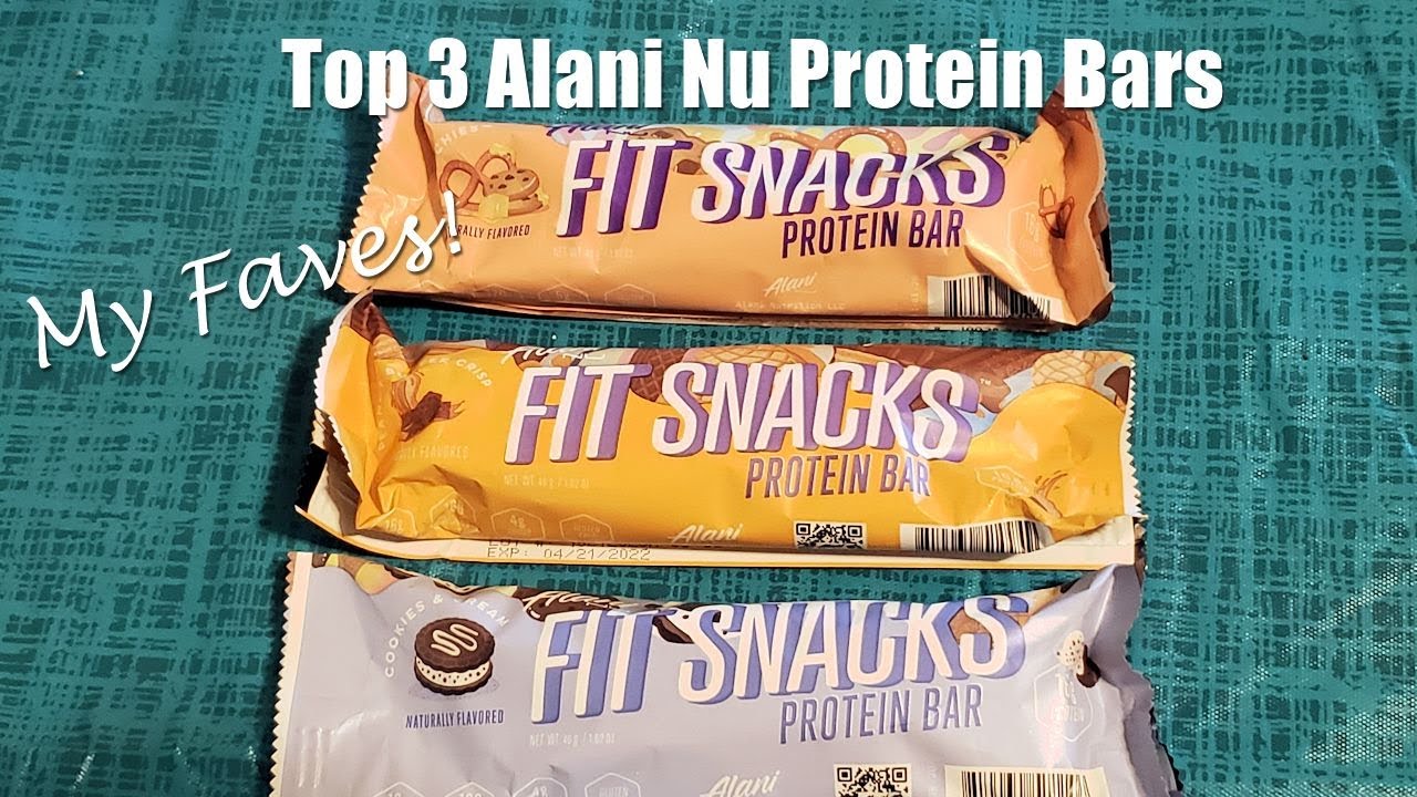 Review Top 3 Alani Nu Protein Bars YouTube