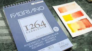Fabriano 1264 Watercolour Paper (review): Good and Bad