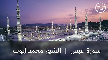 80 | سورة عبس | الشيخ محمد أيوب