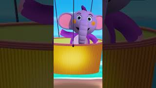 Color Song | Kent el Elefante |  #shorts #Cancionesparaniños