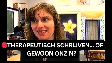 Therapeutisch Schrijven GENIAAL of ONZIN 📼📼📼