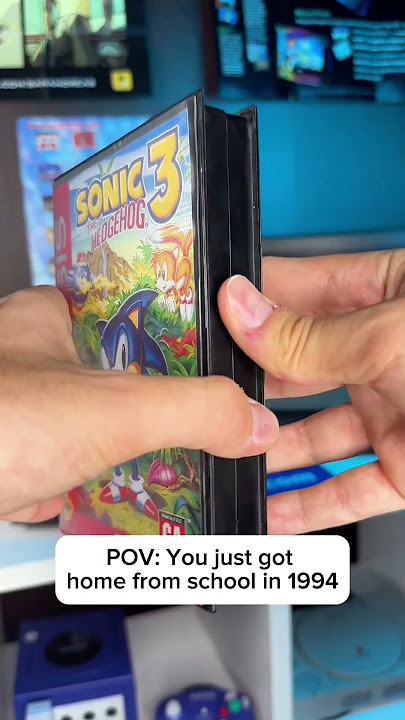 POV: You just got home from school in 1994 #sega #nostalgia #shorts
