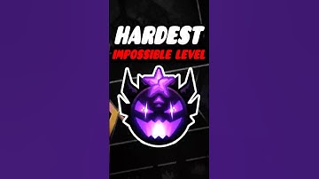 Dit is de moeilijkste, onmogelijke, extreme demon in Geometry Dash! #geometrydash