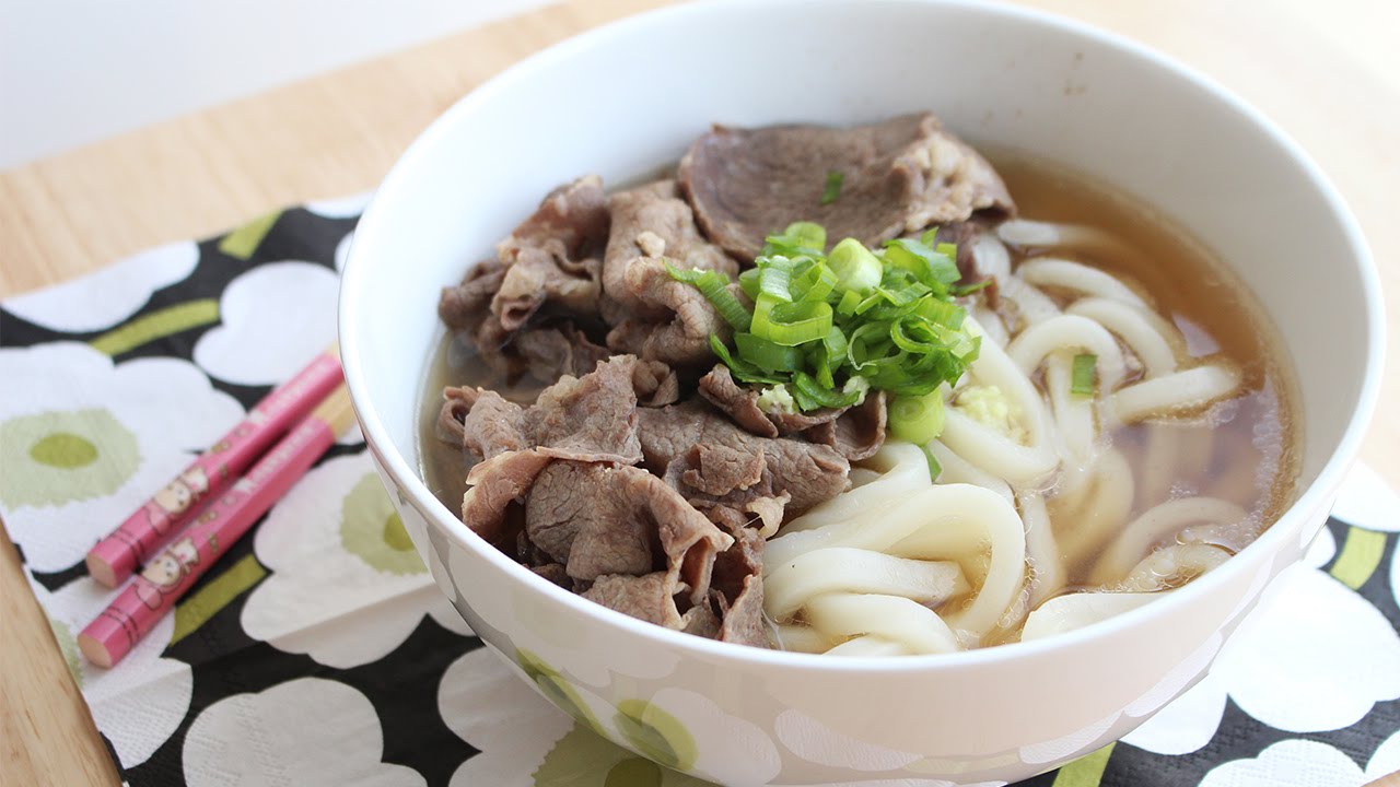Beef Udon Recipe | 牛肉うどん