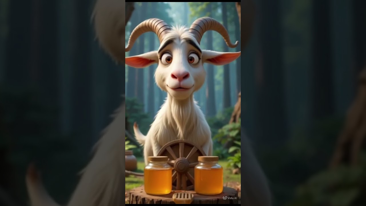 Goat Genius! How He Transports Honey for Her Beaver Friends 🐐🐿️ 