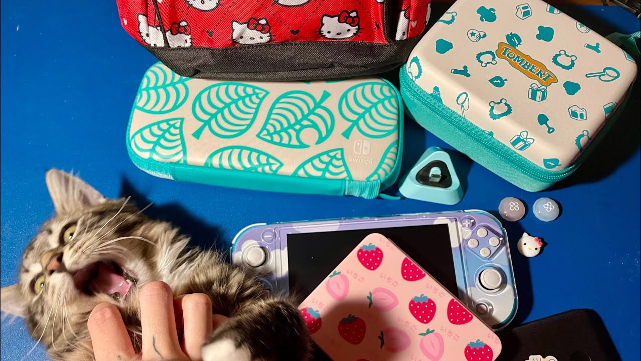 cute kawaii nintendo switch lite accessories ｡ YouTube