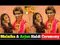 Malaika Arora and Arjun Kapoor haldi ceremony || wedding details || Malaika Arora || arjun kapoor..