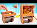 DIY Oven Mini yang Berputar Otomatis dari Batu Bata Mini