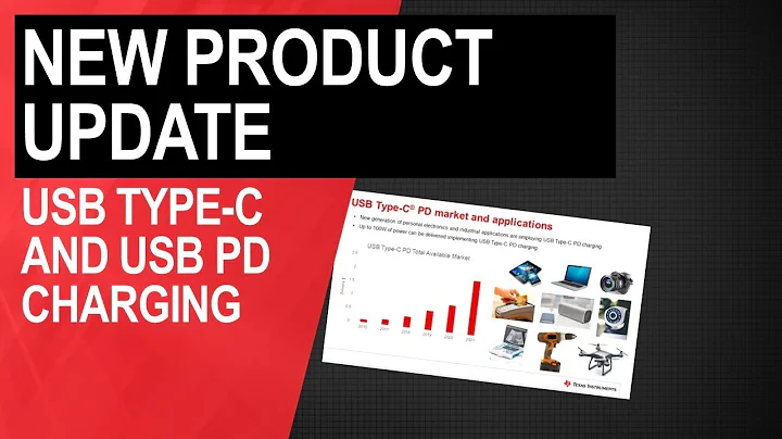 New Product Update: USB Type C and USB Power Delivery Charging