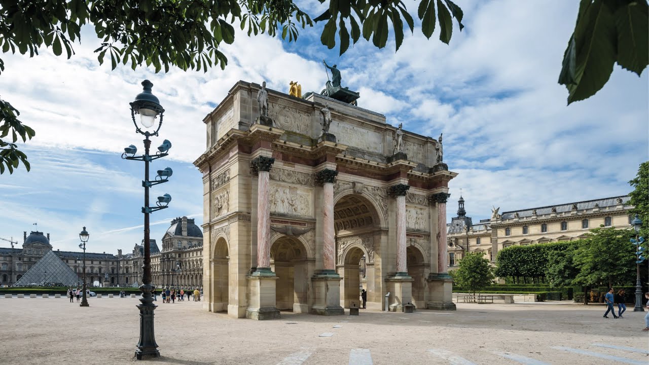 Mecenat Restauration De L Arc De Triomphe Du Carrousel Louvre Youtube