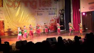 Incredible Performance by Tiny Tots. Spring Fest 2011. IIT Kharagpur