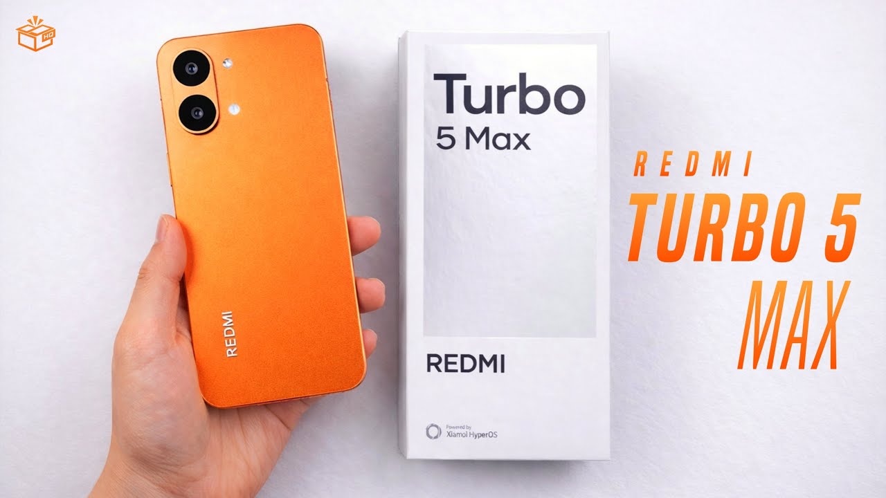Redmi Turbo 5 Max Unboxing (Exclusive) - Hands on & First