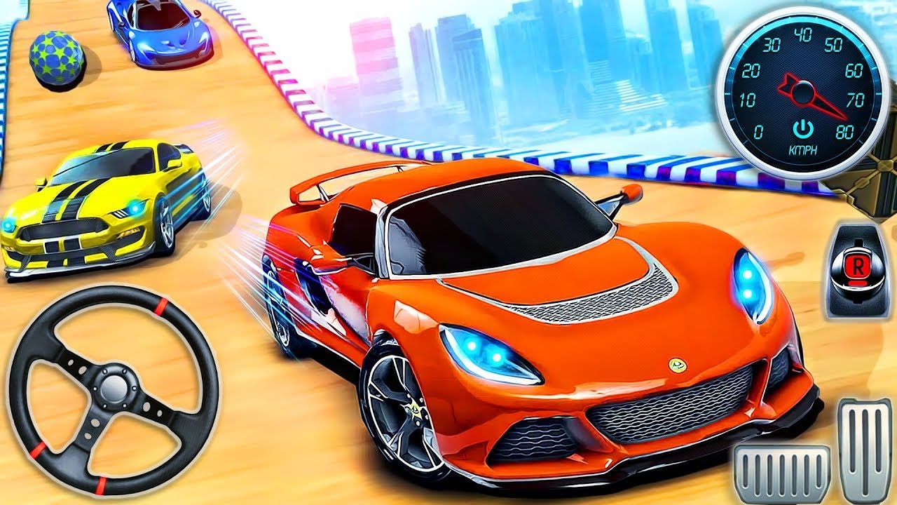 Jogos de carros de corrida de acrobacias de carros aquáticos