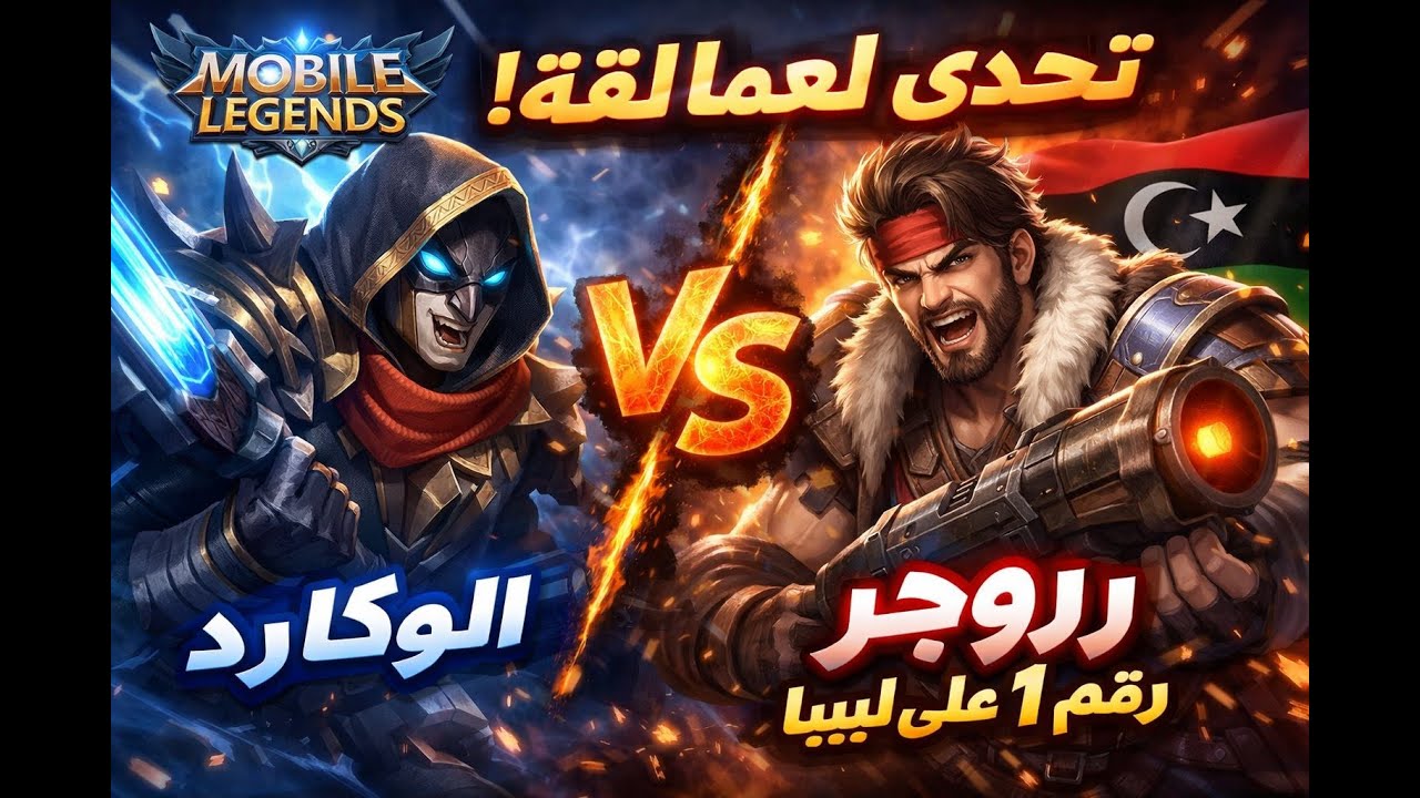 الوفيدر ضد روجر رقم واحد على ليبيا/mlbb