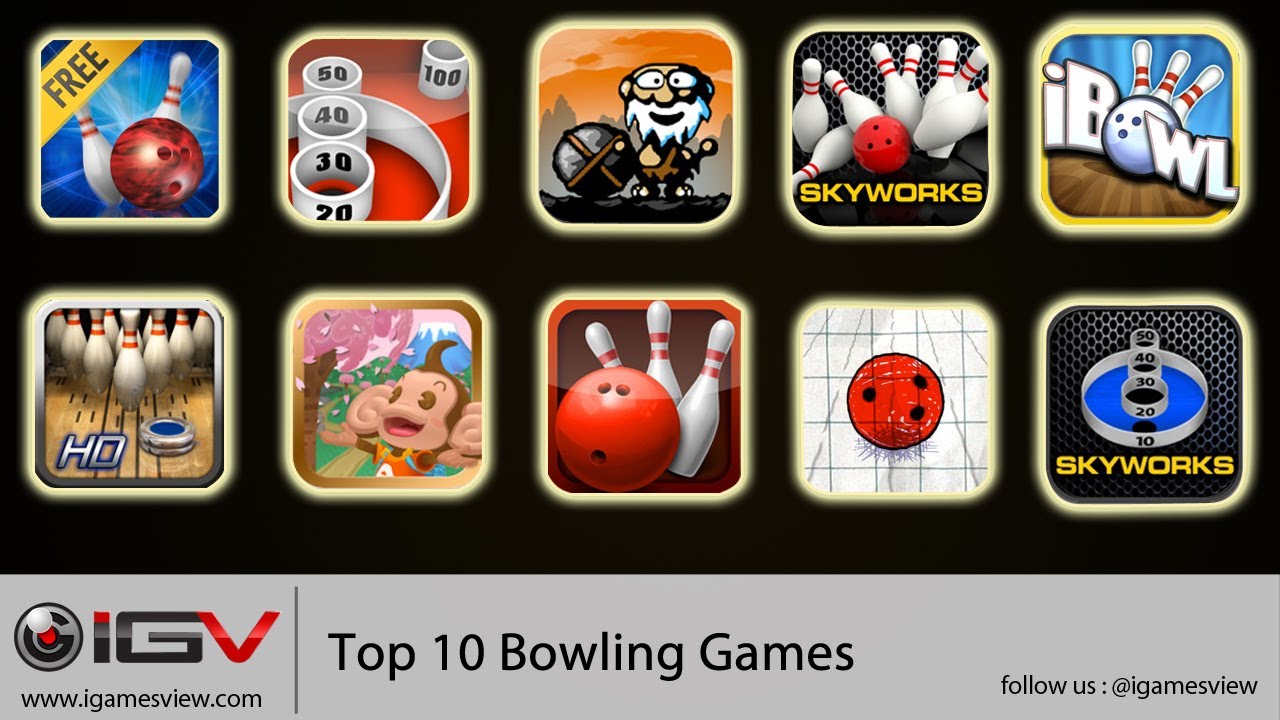 Top 10 Bowling Games For iPhone, iPod Touch and iPad