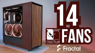 Noctua Pc Build | Fractal Design North | Ryzen 9 3900xt | MSI RTX4070 | MSI Meg X570 Unify | G-skill