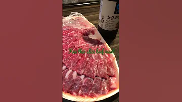 Satisfying Thin Slice Beef For Lunch Galbi Frying Beefmeat Redmeat Asmr Shorts Satisfying 