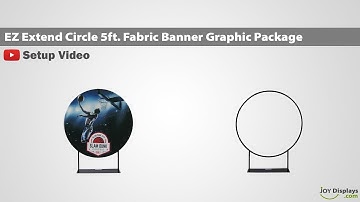 EZ Extend 5FT Circle Display  Setup Tutorial