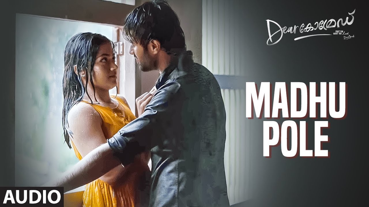 Madhu Pole Audio Song  Dear Comrade Malayalam  Vijay Deverakonda Rashmika Bharat