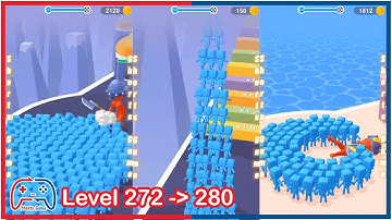 Count Master Andriod/IOS Game Level 272 - 280 #shorts #count masters #count master game