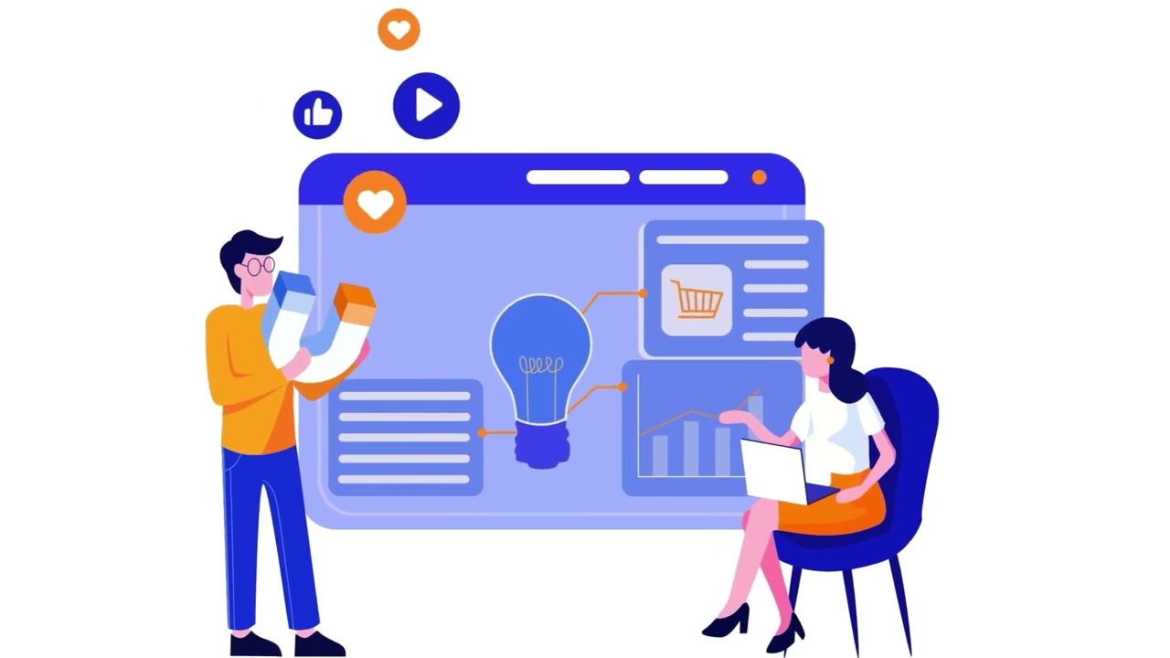 I USED CANVA TO CREATE A 3D ANIMATION AD FOR A MARKETING AGENCY
