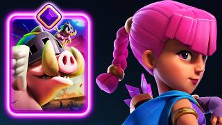 The #1 Best Royal Hogs Deck in Clash Royale!