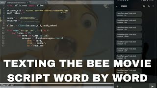 Bee Movie Script Copy And Paste Discord