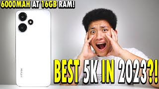 BEST 5K PHP IN 2023?! 90HZ, 16GB RAM, 6000 MAH BATTERY PA!