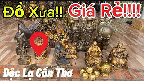 Bộ trà bằng đồng _ Thần Tài Thổ Địa bằng đồng _Ngày 11/8 #độclạcầnthơ #doco 