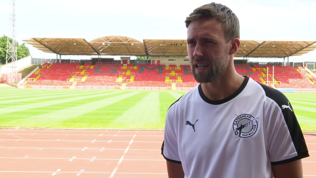 INTERVIEW: Barrow on signing for a third season gateshead fc