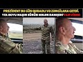 İlham Əliyev Qubadlı, Zəngilana maşın sürdü və yolda nələr danışdı? TAM VİDEO